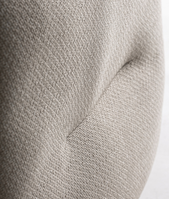 Sezlong exterior Zermatt din polipropilena taupe si spuma 100x175x71 cm [6]