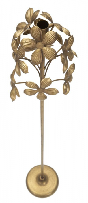 Sfesnic podea Flowy fier auriu impresionant CreativDeco [3]