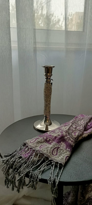 Sfesnic Diamant, aluminiu argintiu-creativdeco.ro [5]