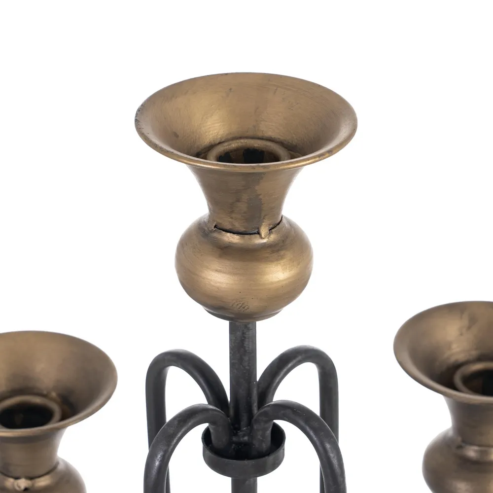 Sfesnic Vintage 5 Brate Negru-Auriu, CreativDeco.ro [3]