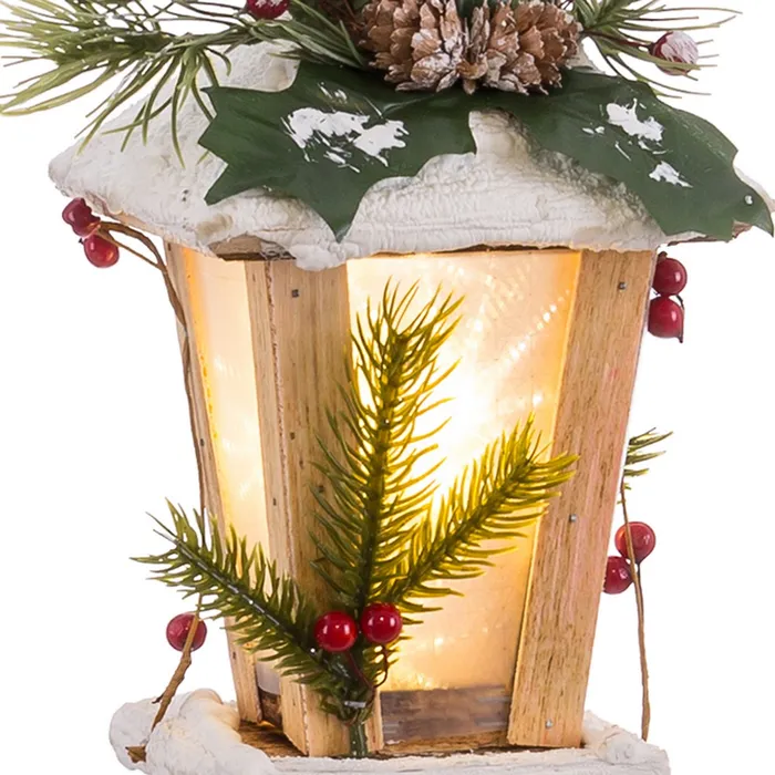 Stalp Craciun LED CreativDeco - Decor festiv interior cu lumina calda [2]