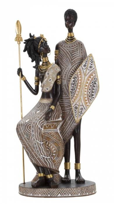 Figurina africana Masai familie - CreativDeco.ro [1]