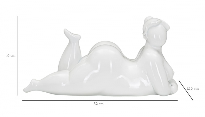 Statueta femeie Yoga Relax din rasina - CreativDeco.ro [7]