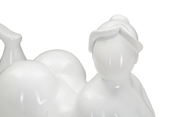 Statueta femeie Yoga Relax din rasina - CreativDeco.ro [4]