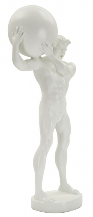 Statueta Atlas Alba | Decor Statement Interior | CreativDeco [3]
