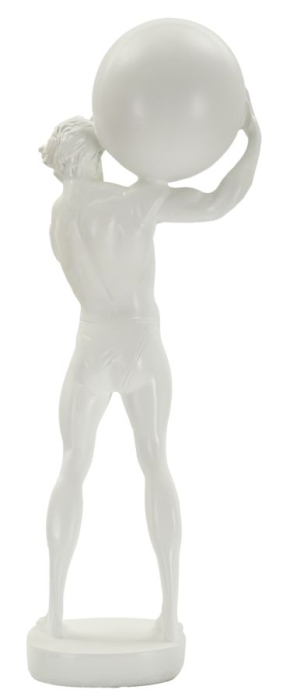 Statueta Atlas Alba | Decor Statement Interior | CreativDeco [5]