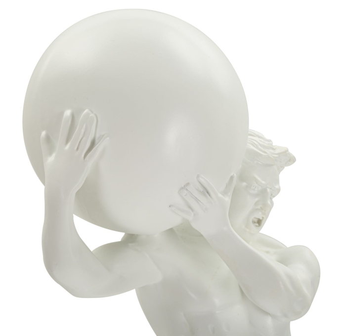 Statueta Atlas Alba | Decor Statement Interior | CreativDeco [6]