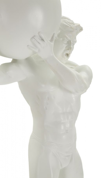 Statueta Atlas Alba | Decor Statement Interior | CreativDeco [5]