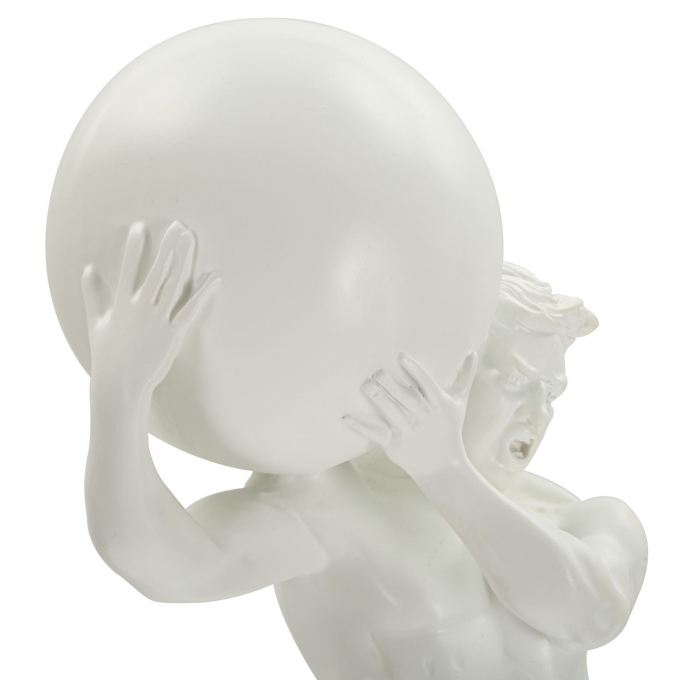 Statueta Atlas Alba | Decor Statement Interior | CreativDeco [7]