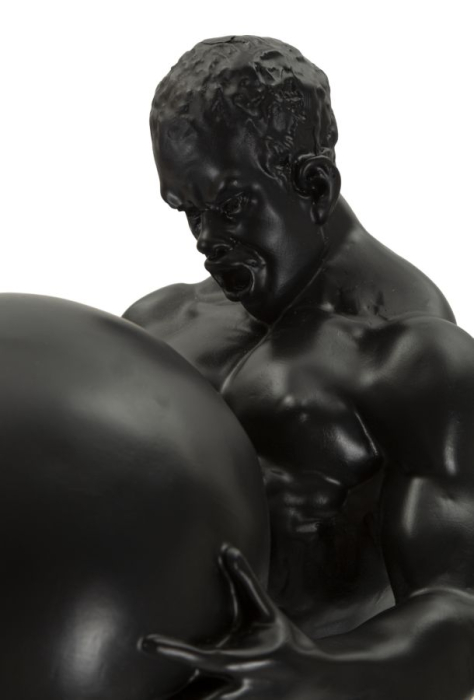 Statueta Neagra Atlas | Piesa Decorativa Moderna | CreativDeco [4]