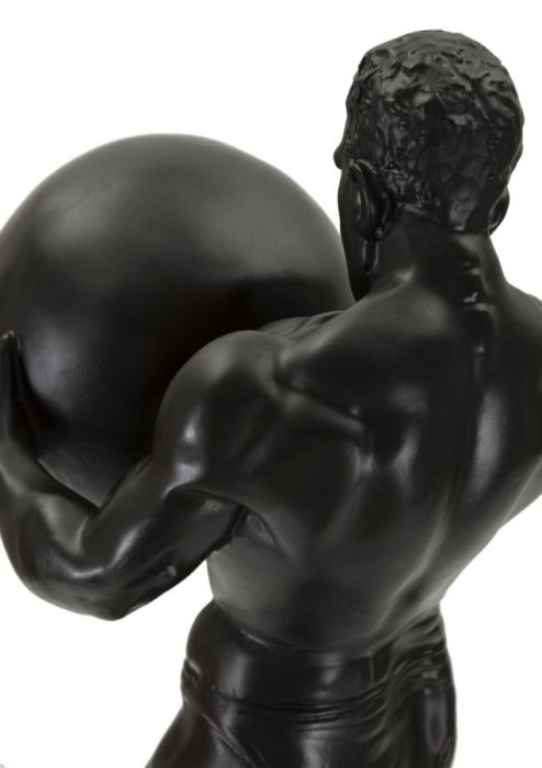Statueta Neagra Atlas | Piesa Decorativa Moderna | CreativDeco [7]