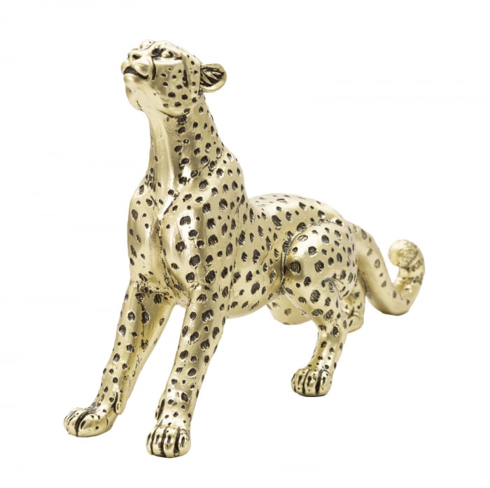 Leopard auriu sezand ornamental - CreativDeco.ro   [2]