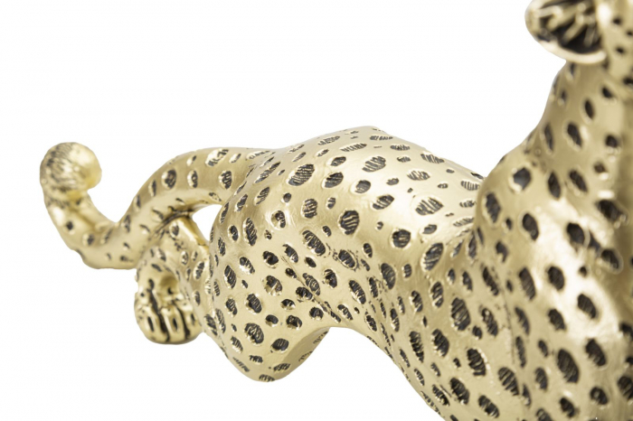 Leopard auriu sezand ornamental - CreativDeco.ro   [4]