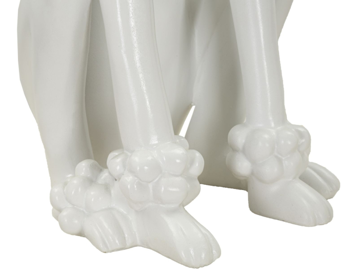 Statueta bichon alb | Decoratiune podea | CreativDeco [7]