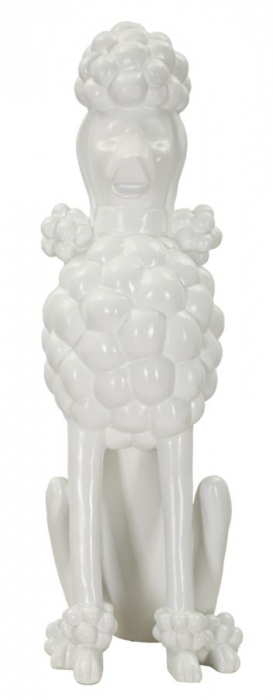 Statueta bichon alb | Decoratiune podea | CreativDeco [4]