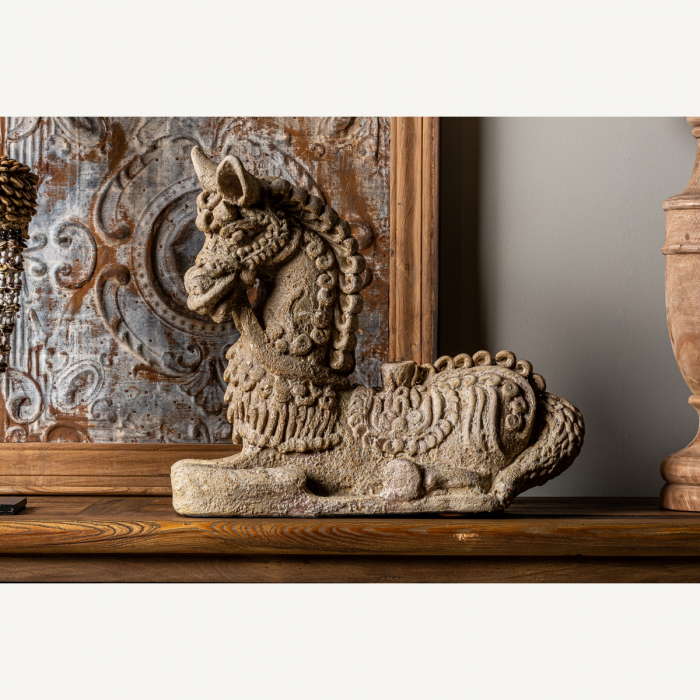 Statueta cal teracota oriental|Statuete decorative unicat [5]