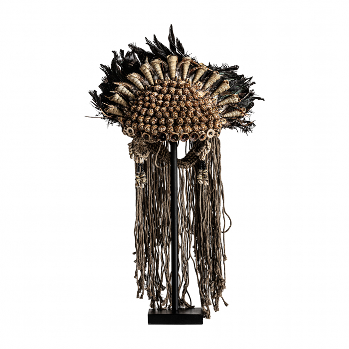Statueta etnica fibra naturala|Decoratiuni robuste [1]