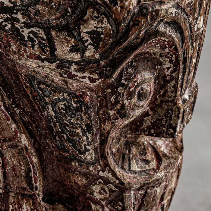 Statueta decorativa lemn tropical|Statuete etnice impunatoare [2]