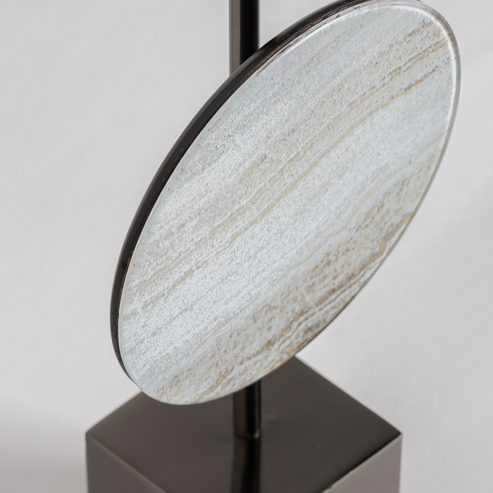 Statueta Art Deco nichel si cristal|Statuete elegante [2]
