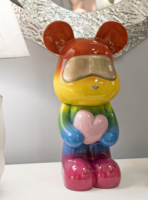 Statuetă decorativă ursuleț Rainbow [7]