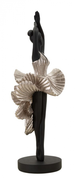 Figurina Donnina Fashion argintie dans - CreativDeco.ro [2]