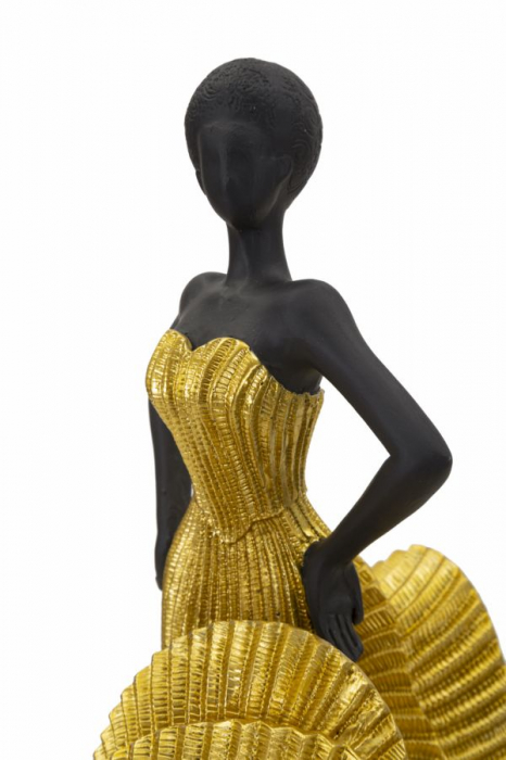 Figurina Donnina Fashion dans aurie - CreativDeco.ro   [5]