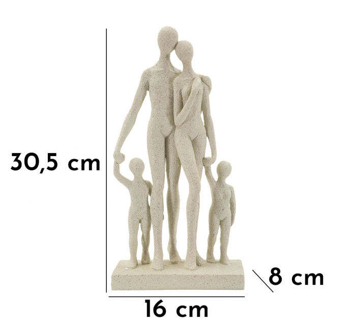 Statuetă familie din rășină – imagine principală – Family Stons [9]