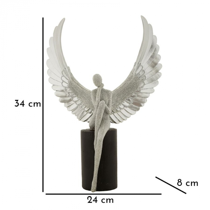 Inger Argintiu Sparky | Decor Spiritual Elegant | CreativDeco [6]