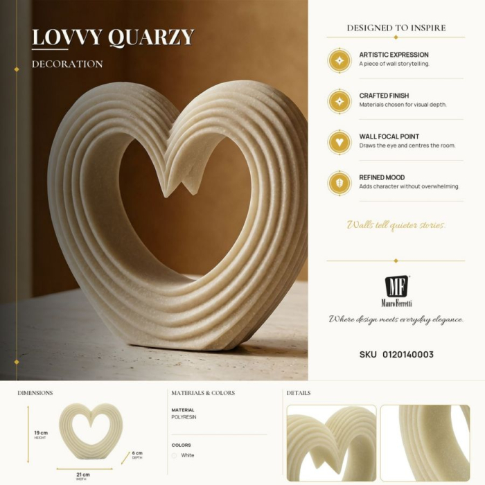 Inima decorativa | Accent minimalist | CreativDeco [8]