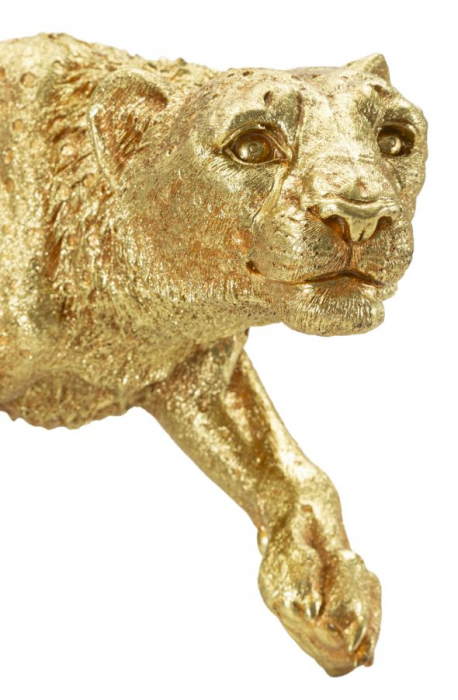 statueta leopard auriu decor CreativDeco [7]
