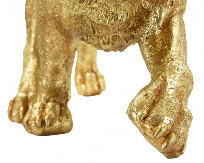 statueta leopard auriu decor CreativDeco [4]