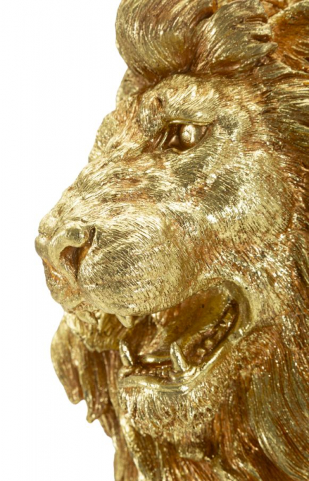 Statuetă leu auriu din rășină [13]