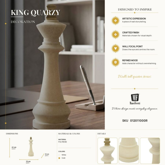 Rege sah decorativ | Statueta eleganta | CreativDeco [8]