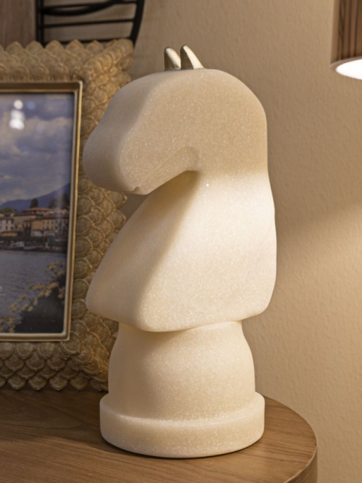 Cal sah decorativ | Statueta minimalista | CreativDeco [7]