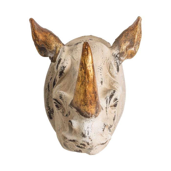 Statueta rinocer scandinava|Sculpturi animale moderne [1]