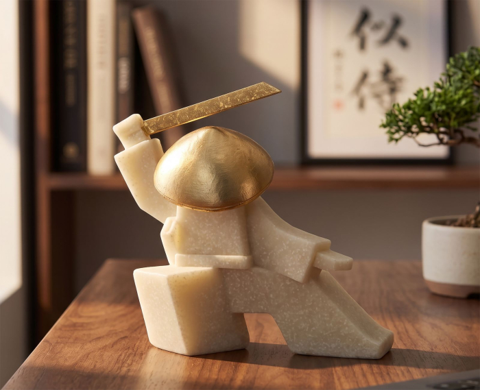 Samurai Oda | Statueta eleganta | CreativDeco [2]