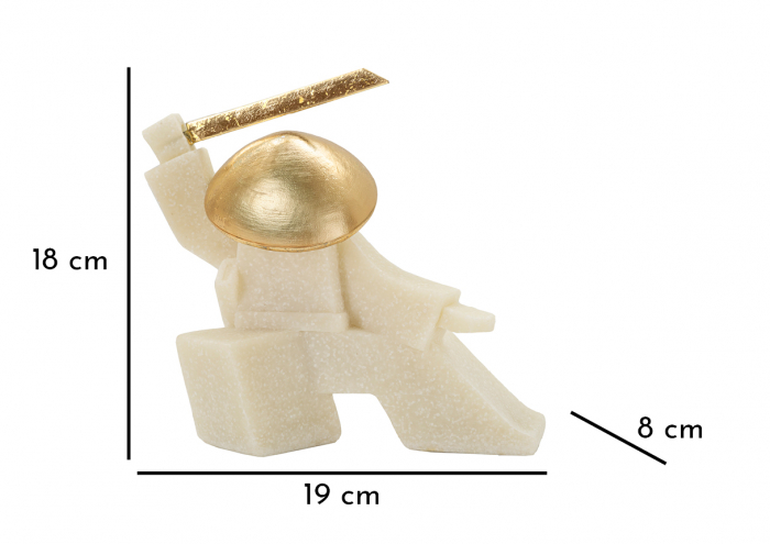 Samurai Oda | Statueta eleganta | CreativDeco [7]