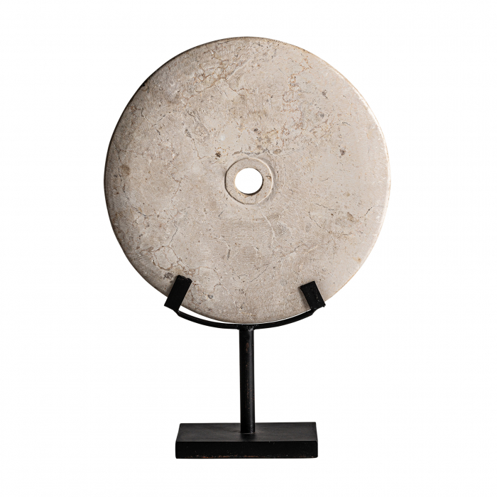 Statueta etnica marmura crem|Sculpturi decorative [1]