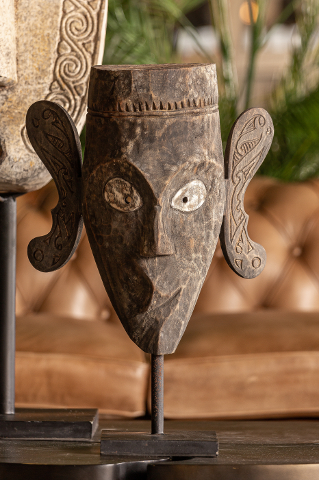 Statueta etnica lemn tropical|Statuete primitive autentice [4]