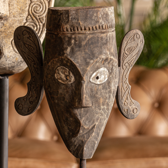 Statueta etnica lemn tropical|Statuete primitive autentice [3]
