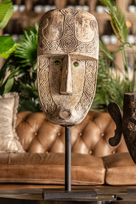 Statueta etnica lemn tropical|Statuete primitive autentice [2]