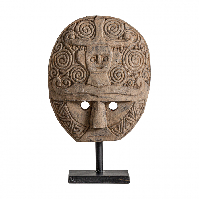 Statueta orientala unicat fier lemn|Decoratiuni etnice rare [1]
