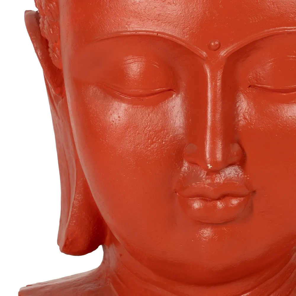 Bust Buddha teracotă|Decorațiuni meditative naturale [4]
