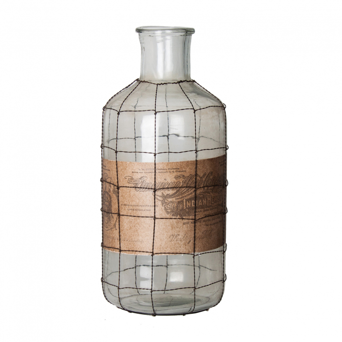 Sticla decorativa vintage maro|Sticle decorative autentice [1]