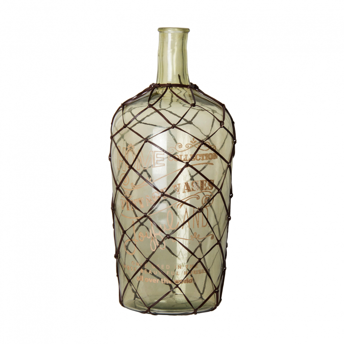 Sticla decorativa verde compacta|Sticle vintage autentice [1]