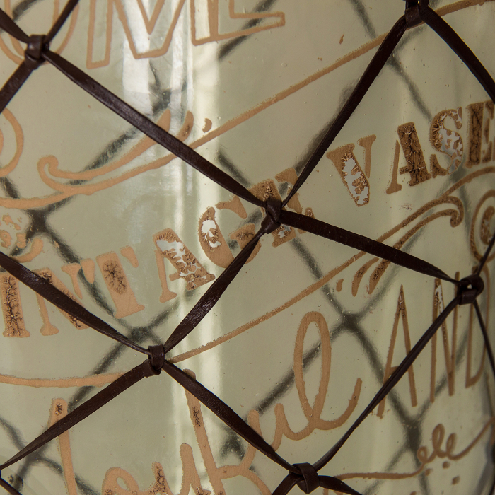 Sticla decorativa verde vintage|Sticle decorative retro [2]