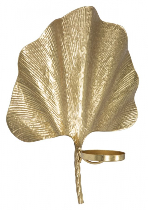 Aplica perete lumanari fier auriu | Iluminat decorativ CreativDeco [2]