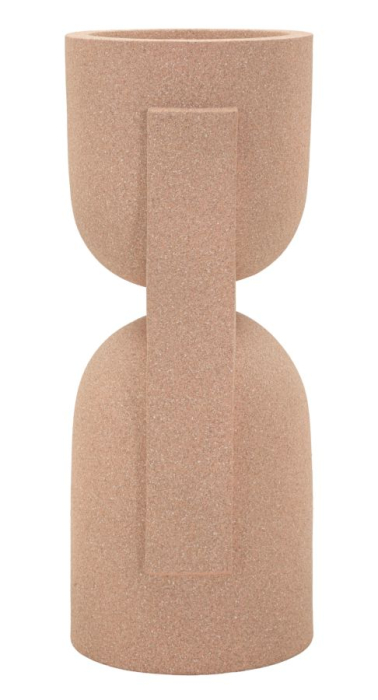 Suport vază exterior roșu din rășină cu design futurist Nui [2]