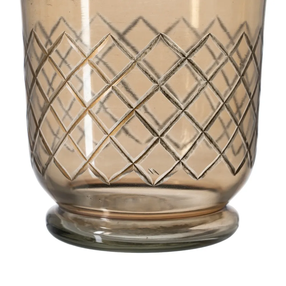 Suport de lumânări din cristal gravat vintage|creativdeco.ro [6]