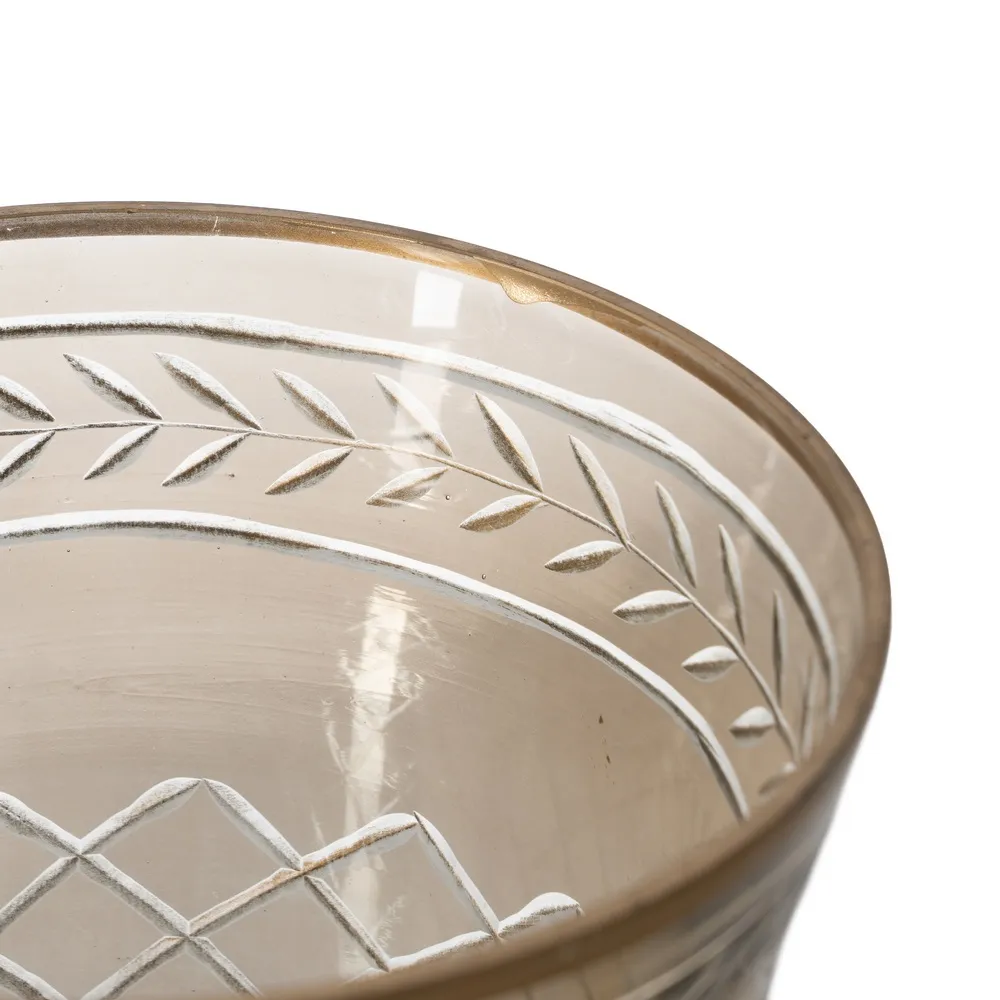 Suport de lumânări din cristal gravat vintage|creativdeco.ro [4]
